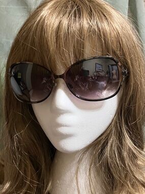CIRCUS NY by SAM EDELMAN CC183 SUNGLASSES, BLACK FRAME, GRADIENT LENSES